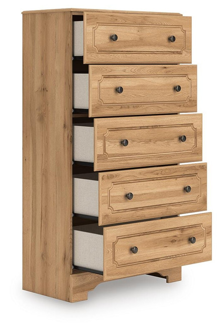 Ashley Galletyn Warm Brown Chest of Drawers