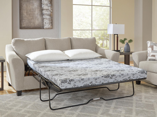 Benchcraft Willarae Taupe Queen Sofa Sleeper