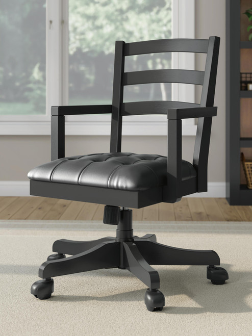 Ashley Wildenauer Black Home Office Desk Chair