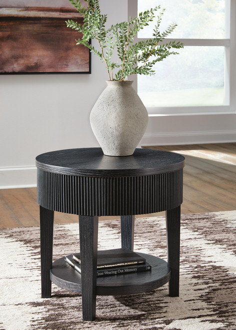 Ashley Marstream Black End Table