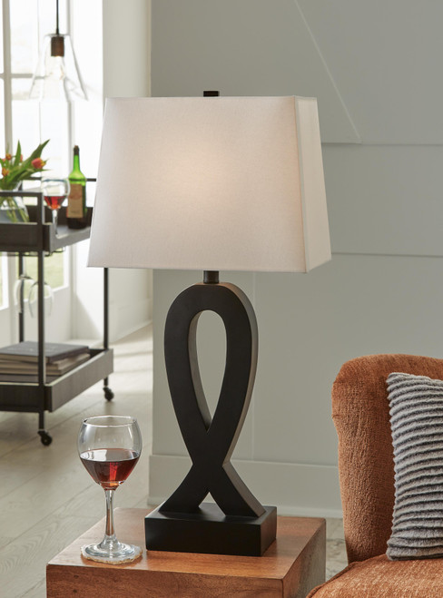 Ashley Markellton Black Table Lamp (Set of 2)