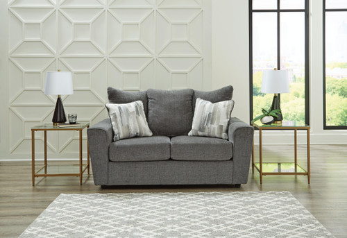 Ashley Stairatt Gravel Loveseat
