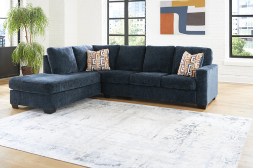 Ashley Aviemore Ink 2-Piece Sectional with Chaise