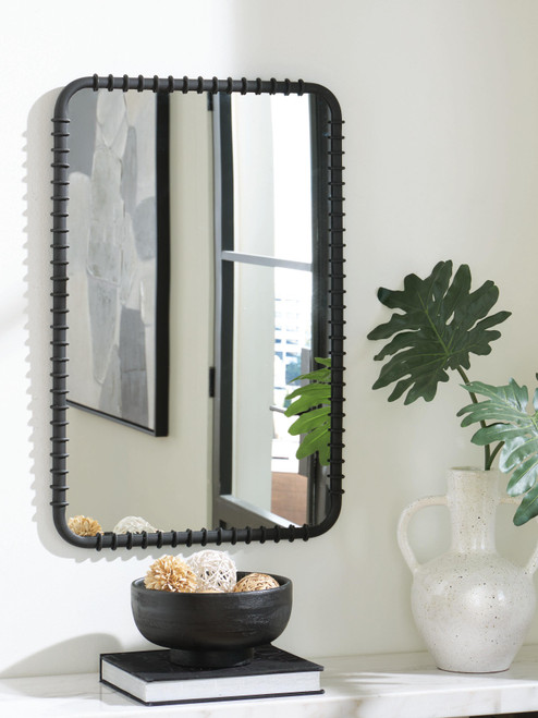 Ashley Judlow Black Accent Mirror
