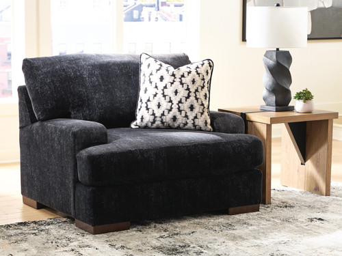 Benchcraft Whitmore Manor Black Pearl Oversized Chair