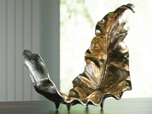 Ashley Darinsen Gold Silver Finish Sculpture