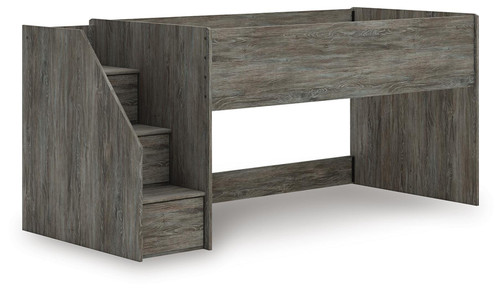 Ashley Frandern Gray Twin Loft Bed