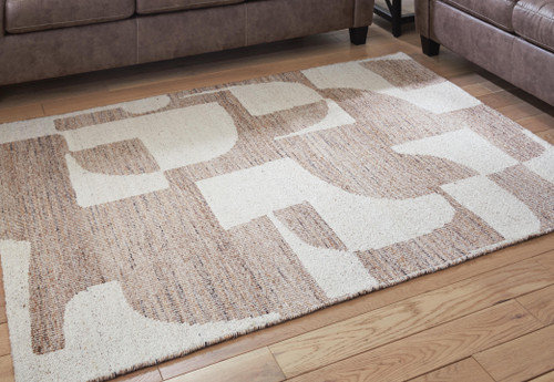 Ashley Brynnfield Beige Brown 8' x 10' Rug