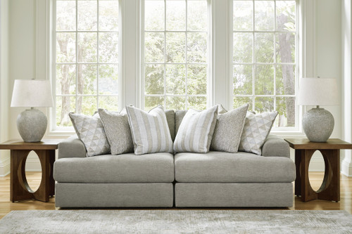 Ashley Avaliyah Ash 2-Piece Sectional Loveseat