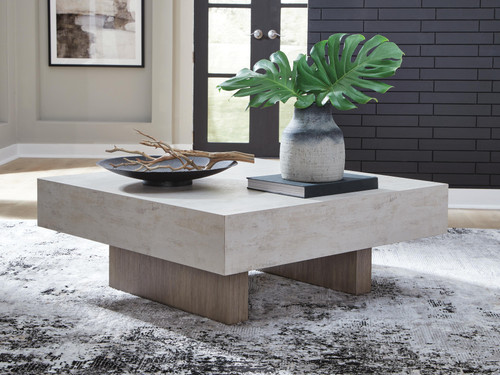 Ashley Jorlaina Light Grayish Brown Coffee Table