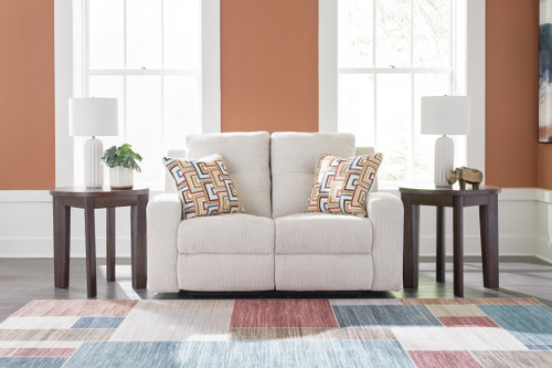 Ashley Danum Stone Reclining Loveseat