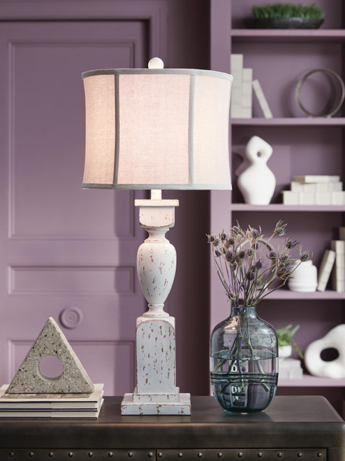 Ashley Madsbrook Antique White Table Lamp