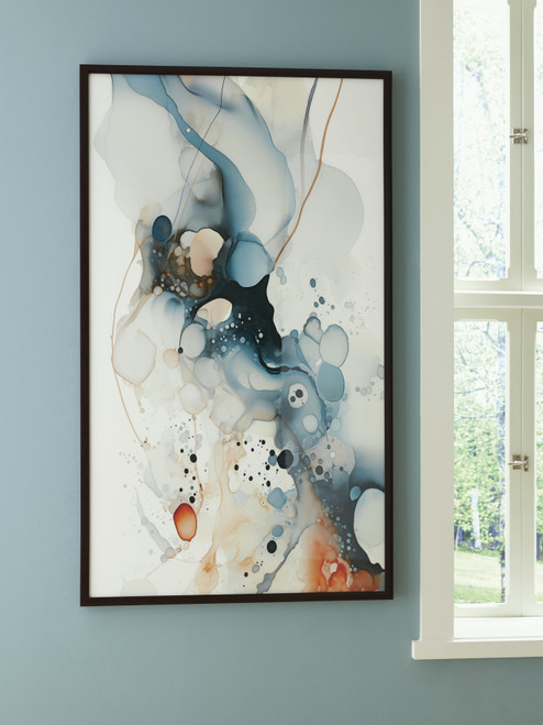 Ashley Foxenburg Blue Amber White Wall Art