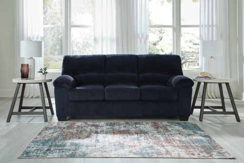 Ashley SimpleJoy Navy Sofa