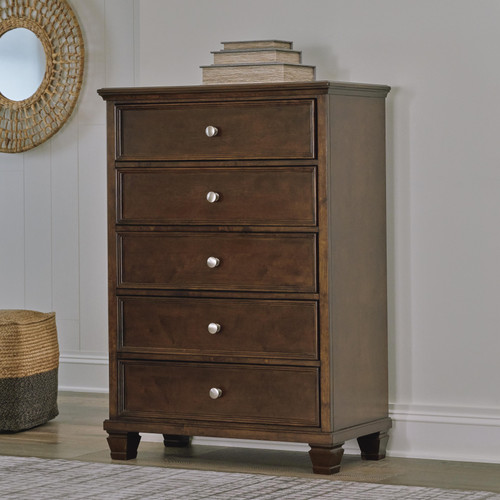 Ashley Danabrin Brown Chest of Drawers