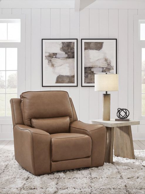 Ashley Silverbrooke Caramel Power Recliner