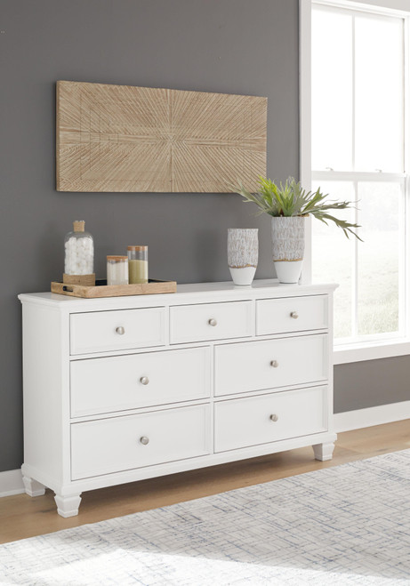 Ashley Fortman White Dresser
