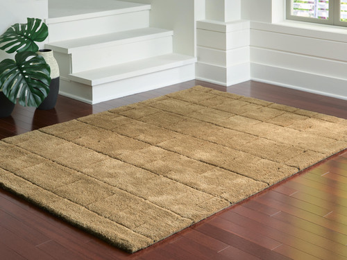Ashley Luzmont Golden Brown Medium Rug