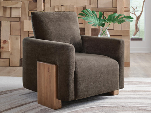 Ashley Dairlett Brown Accent Chair