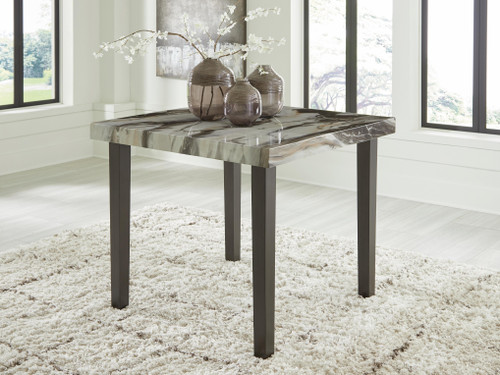 Ashley Jazmore Dark Brown Beige Counter Height Dining Table