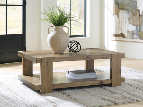 Ashley Flangren Light Brown Coffee Table