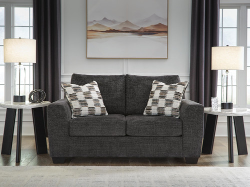 Benchcraft Loreo Ebony Loveseat