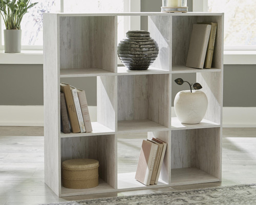 Ashley Paxberry Whitewash Nine Cube Organizer