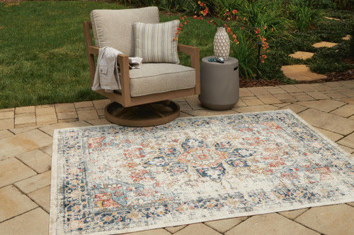 Ashley Jarrpage Multi 5' x 7' Rug