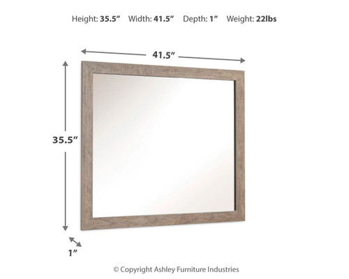 Ashley Culverbach Gray Bedroom Mirror