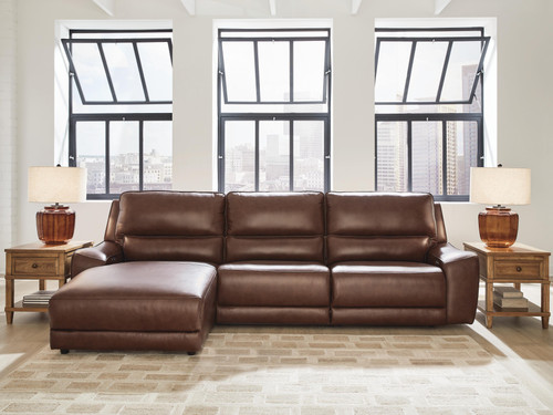 Ashley Silverbrooke Canyon 3-Piece Reclining Sofa Chaise U62607/46/62/79