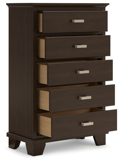 Ashley Covetown Dark Brown Chest of Drawers