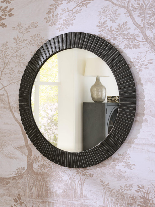 Ashley Ozias Black Accent Mirror
