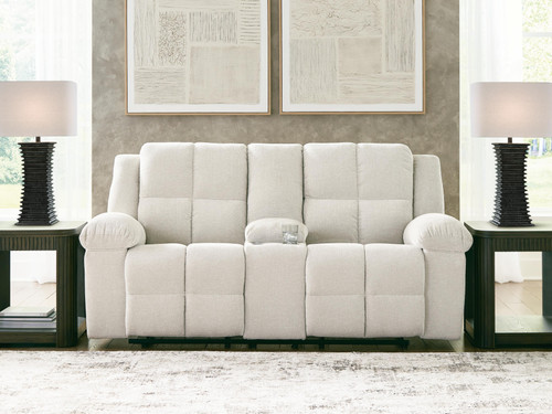 Benchcraft Orlen Winter Reclining Loveseat with Console