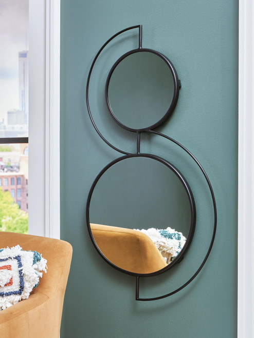Ashley Shayham Black Accent Mirror