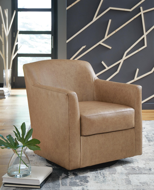 Ashley Bradney Tumbleweed Swivel Accent Chair