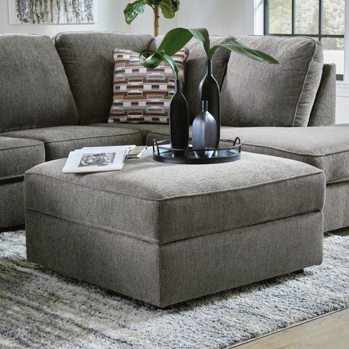 Ashley O'Phannon Putty Ottoman With Storage