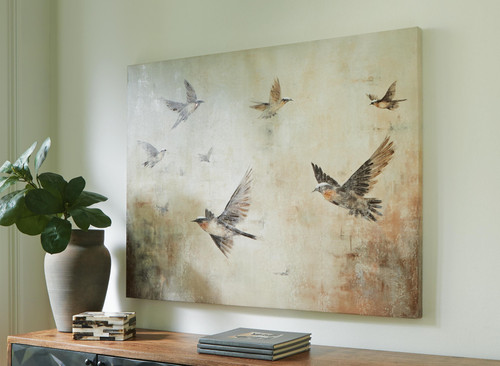 Ashley Collmund Gray Brown Wall Art