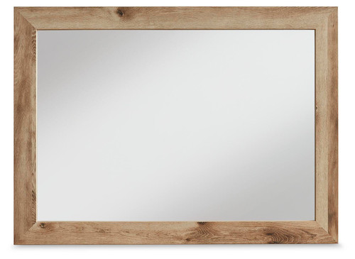 Ashley Hyanna Tan Brown Bedroom Mirror