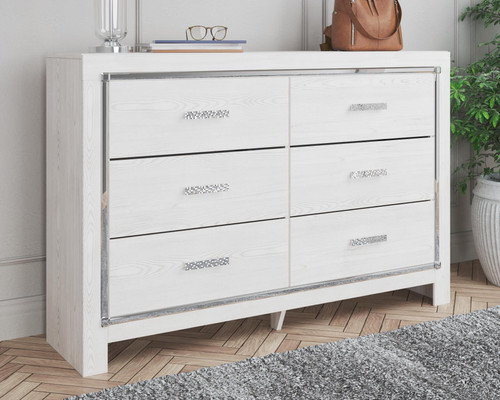 Ashley Altyra White Dresser