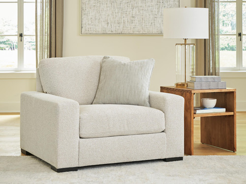 Ashley Evanley Linen Oversized Chair
