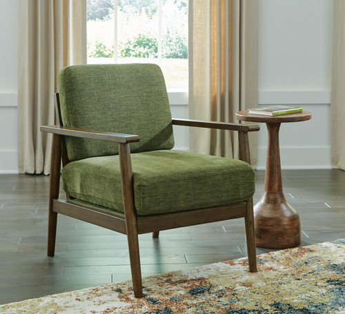 Ashley Bixler Olive Showood Accent Chair