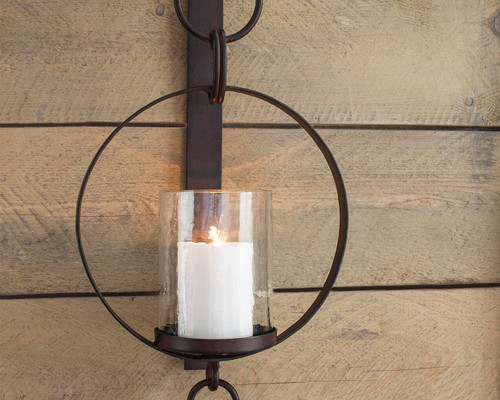 Ashley Ogaleesha Brown Wall Sconce