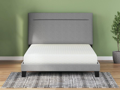 Ashley Chime 8 Inch Memory Foam White Full Mattress in a Box
