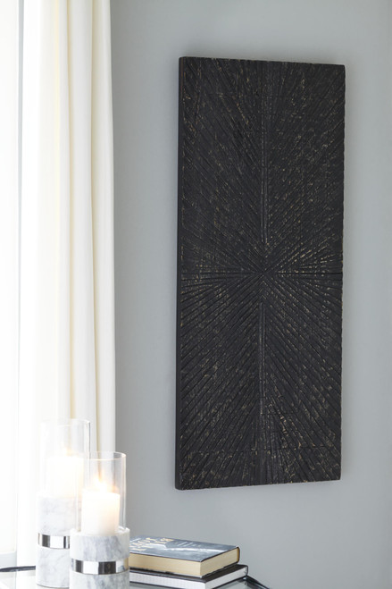Ashley Lenora Antique Black Wall Decor