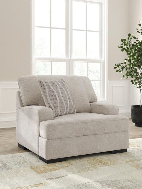Benchcraft High Profile Taupe Oversized Chair