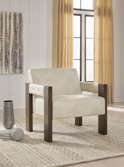 Ashley Adlanlock Bone Accent Chair