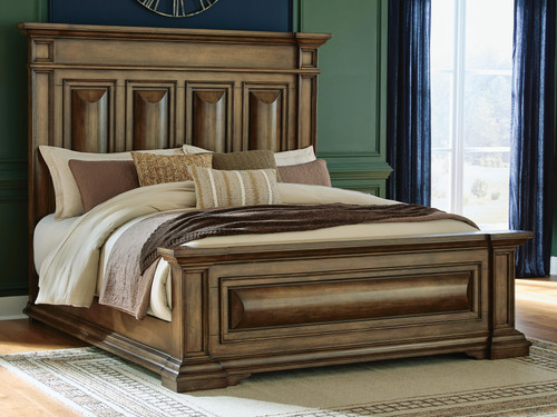 Ashley Channley Brown King Panel Bed