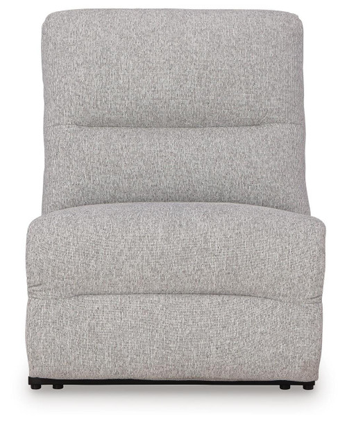 Ashley Acklen Place Pewter 5-Piece Power Reclining Sectional