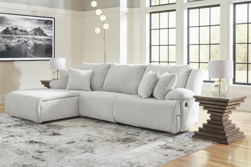 Ashley Top Tier Alloy 3-Piece Reclining Sectional Sofa Chaise 92706/05/41/46