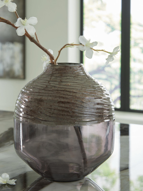 Ashley Harpwick Iridescent Gray Vase